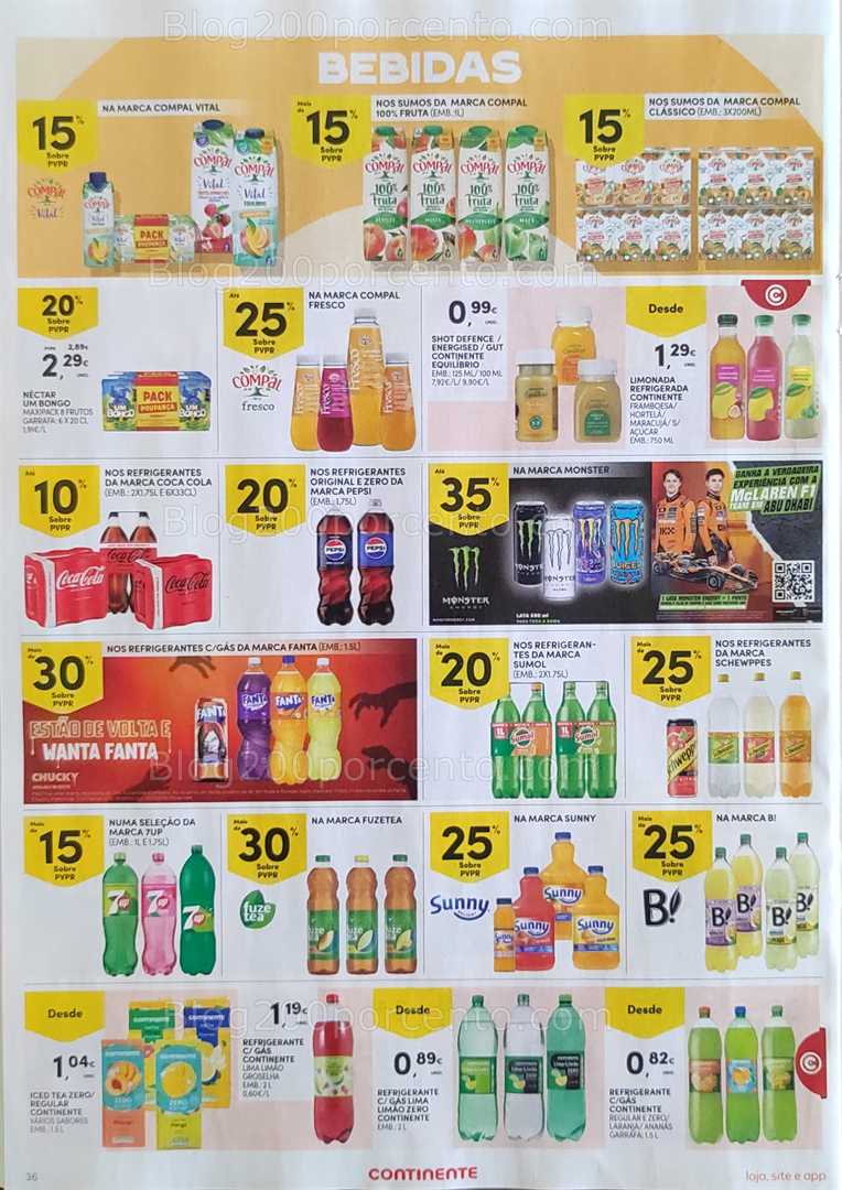 Antevisão Folheto CONTINENTE Promoções de 21 a 27 outubro