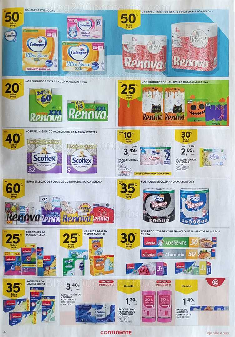 Antevisão Folheto CONTINENTE Promoções de 21 a 27 outubro