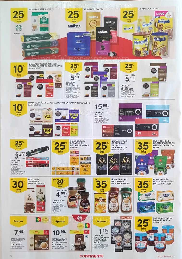 Antevisão Folheto CONTINENTE Promoções de 28 outubro a 3 novembro