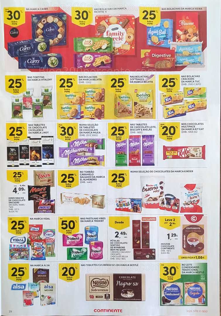 Antevisão Folheto CONTINENTE Promoções de 28 outubro a 3 novembro