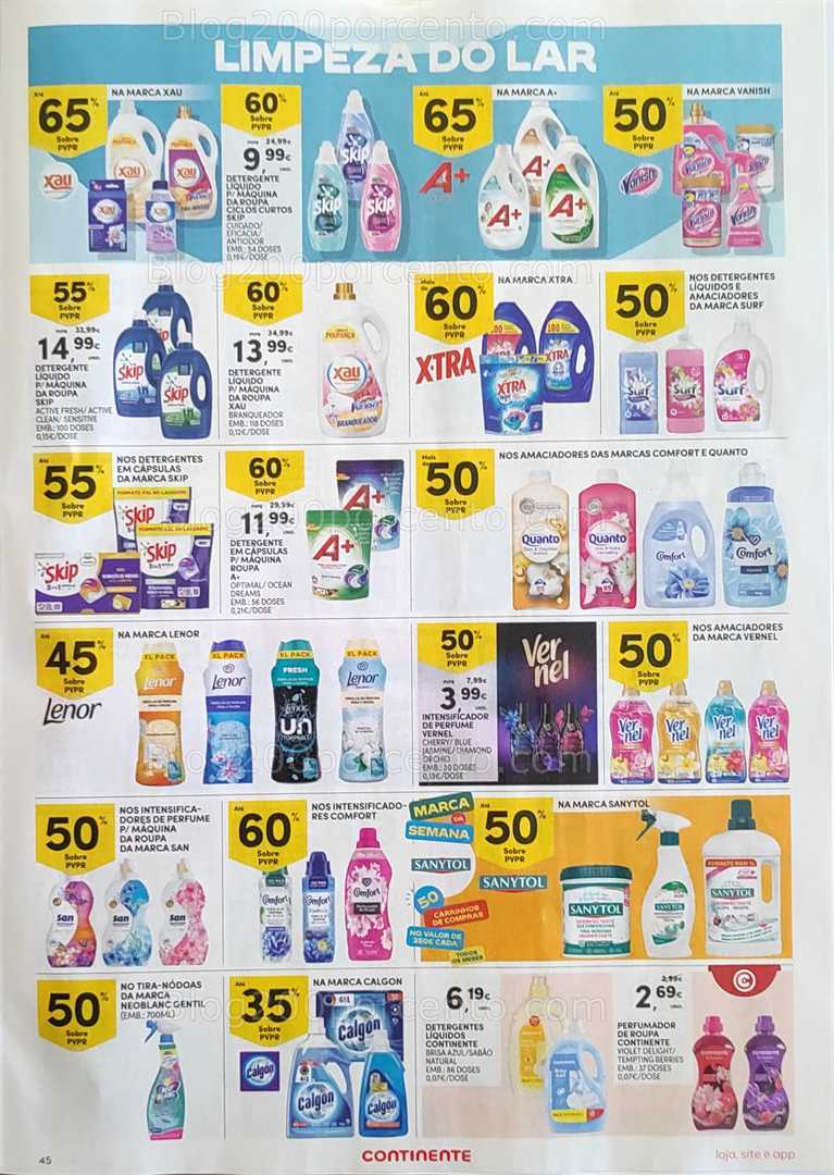 Antevisão Folheto CONTINENTE Promoções de 28 outubro a 3 novembro