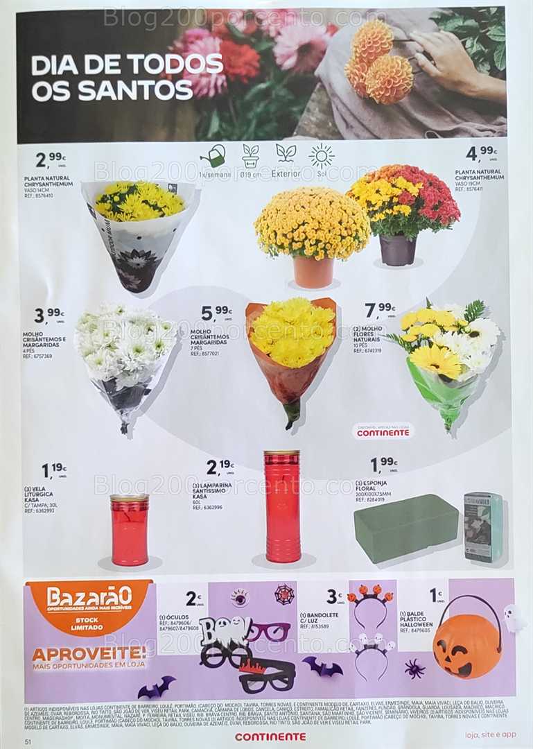 Antevisão Folheto CONTINENTE Promoções de 28 outubro a 3 novembro
