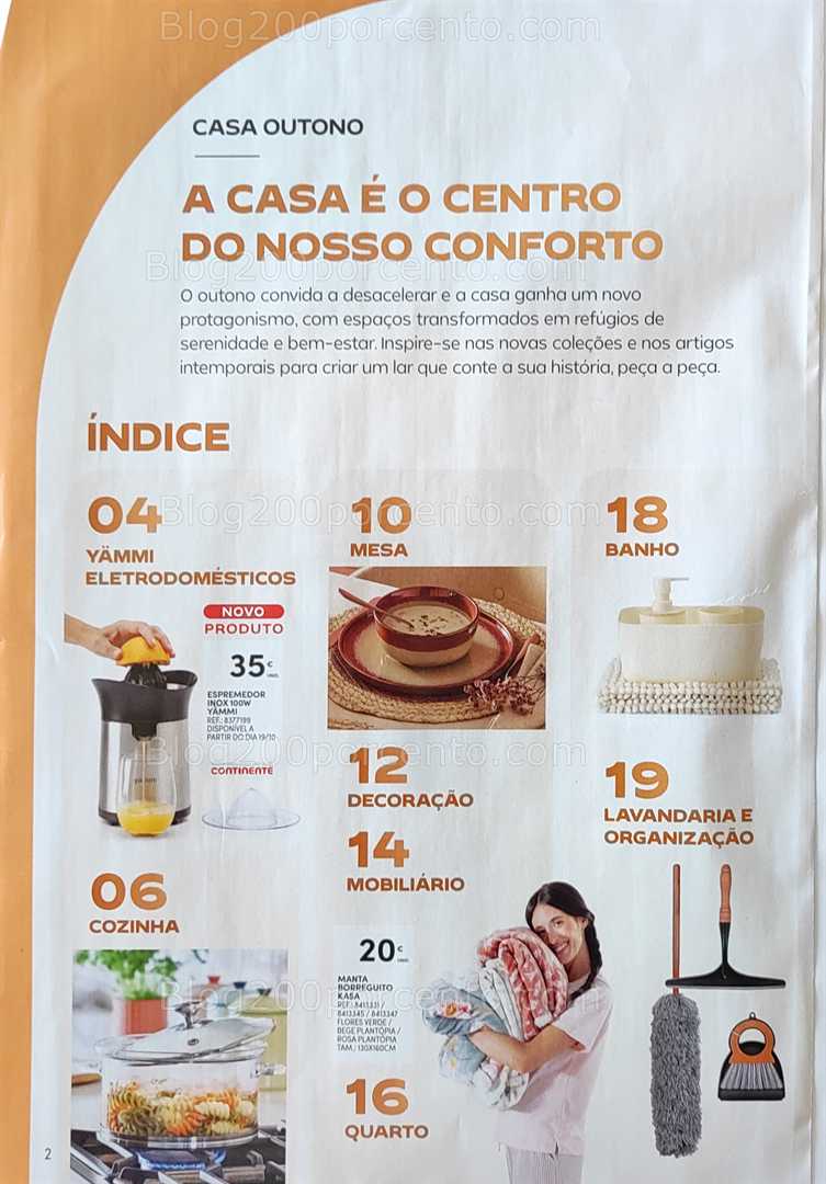 Antevisão Folheto CONTINENTE Casa Outono Promoções de 14 outubro a 2 novembro
