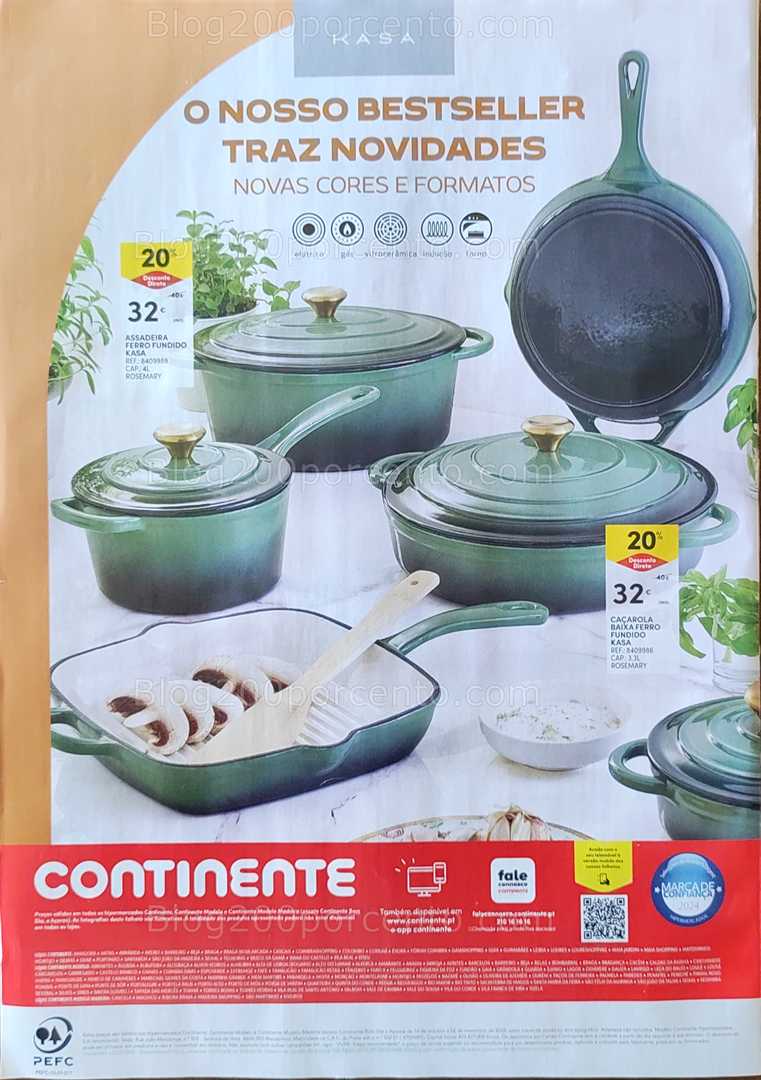 Antevisão Folheto CONTINENTE Casa Outono Promoções de 14 outubro a 2 novembro