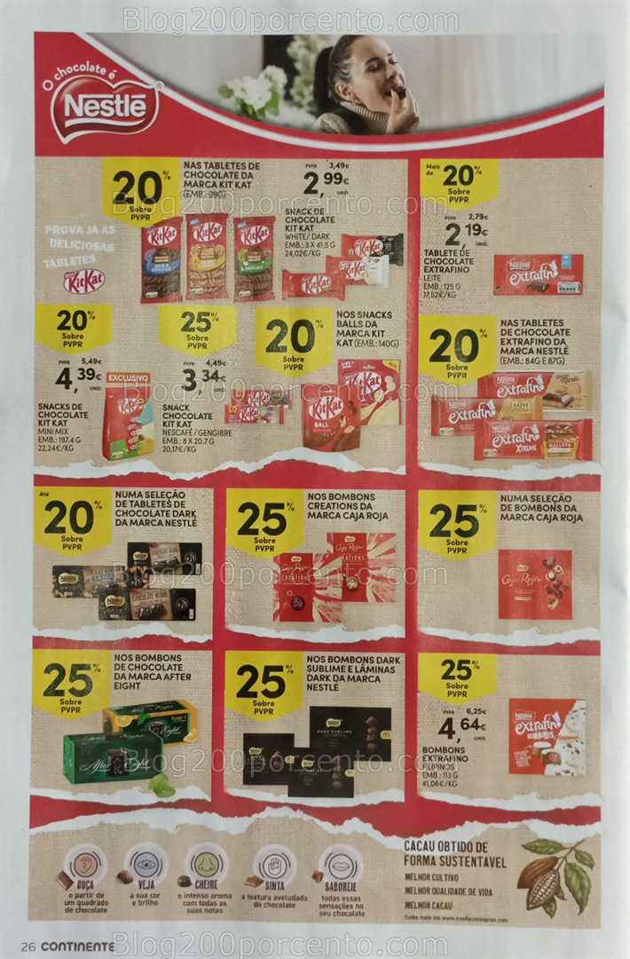 Antevisão Folheto CONTINENTE Especial Bebidas Quentes Promoções de 14 a 26 outubro