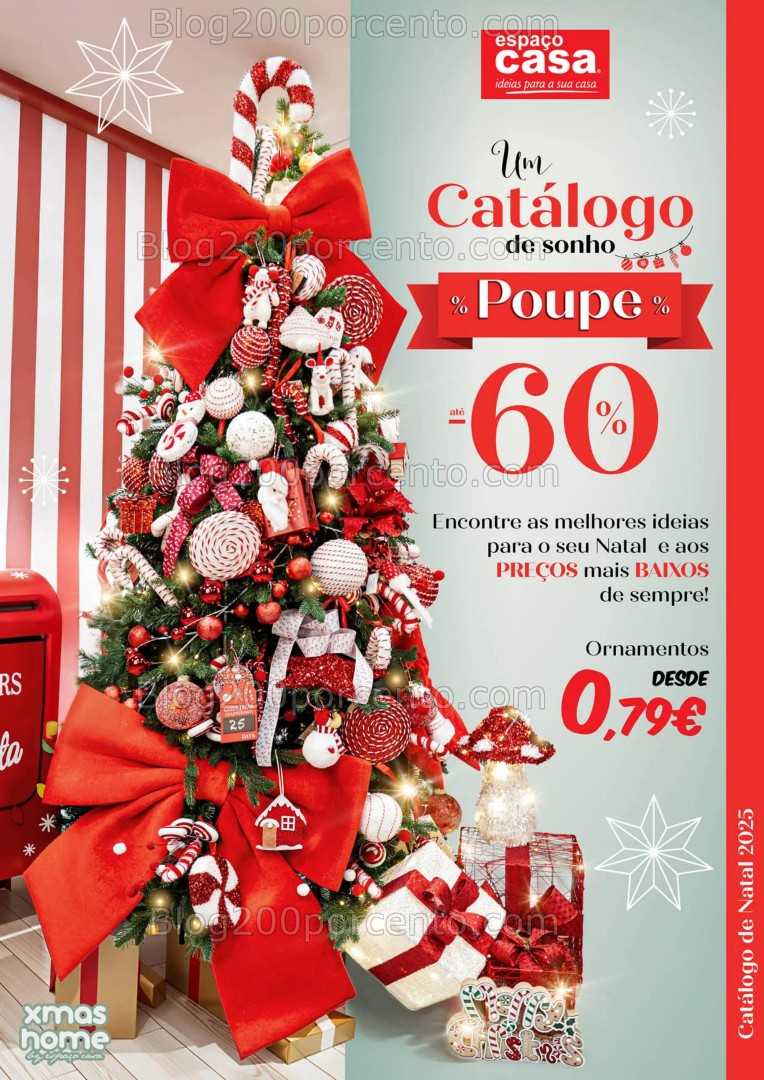 Antevisão Folheto ESPAÇO CASA Natal Promoções até 31 dezembro