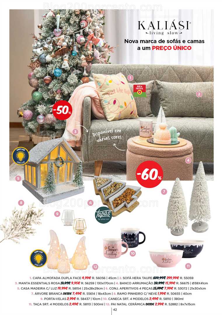 Antevisão Folheto ESPAÇO CASA Natal Promoções até 31 dezembro