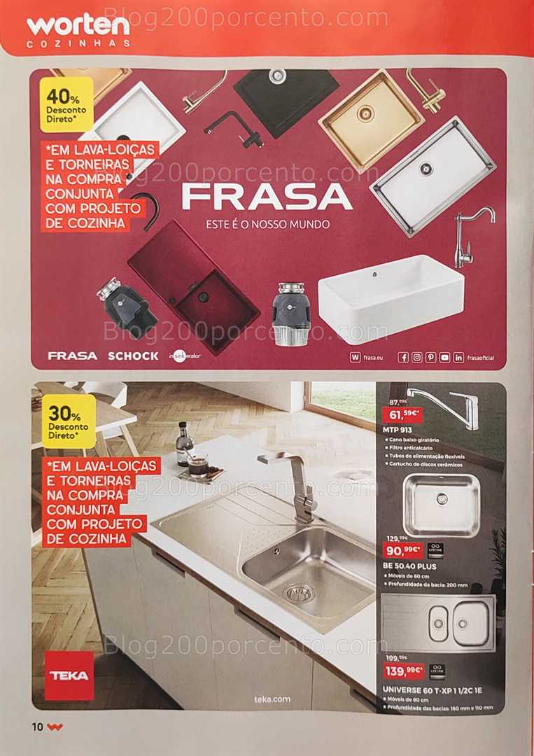 Antevisão Folheto WORTEN Especial Cozinha Promoções até 22 outubro