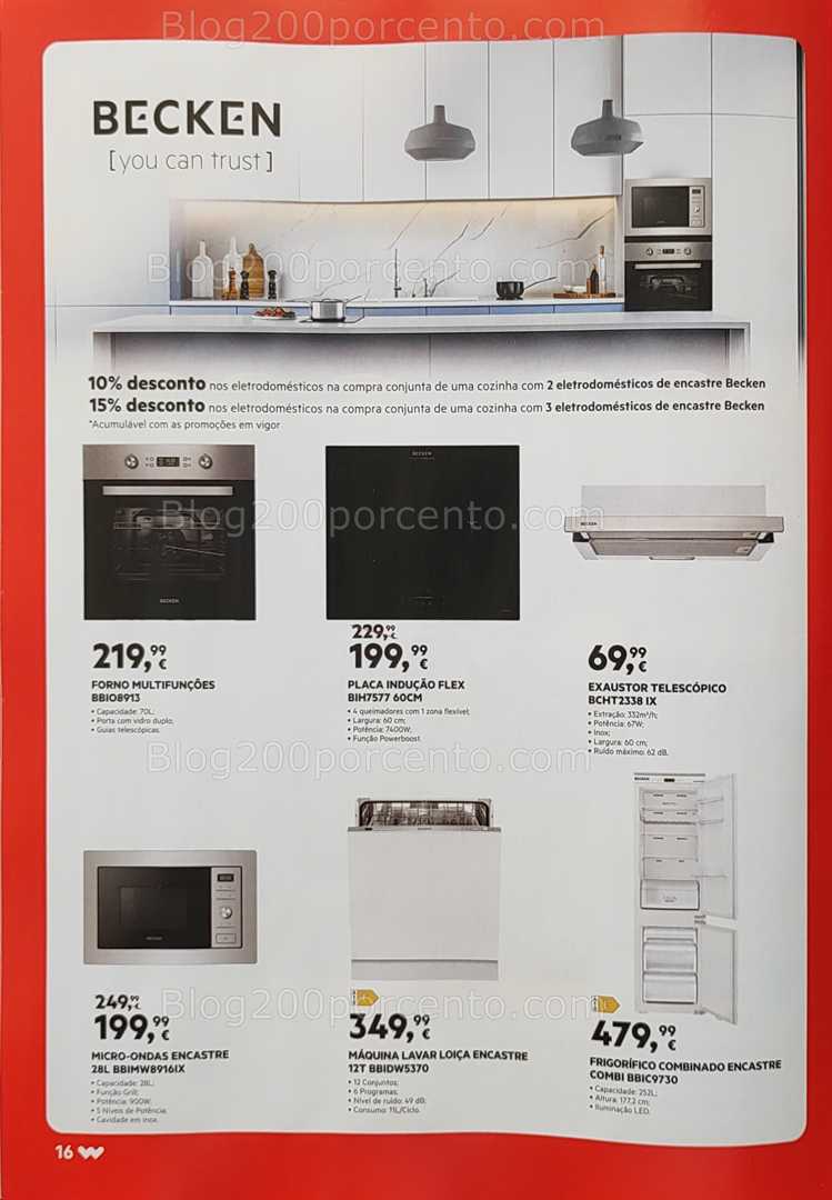 Antevisão Folheto WORTEN Especial Cozinha Promoções até 22 outubro