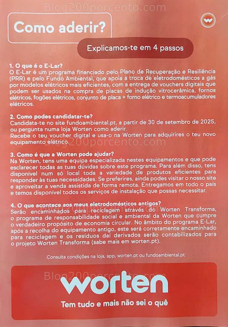 Antevisão Folheto WORTEN Especial Cozinha Promoções até 22 outubro