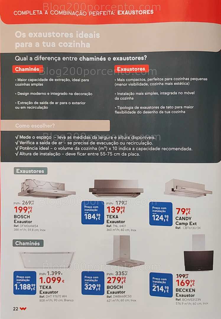 Antevisão Folheto WORTEN Especial Cozinha Promoções até 22 outubro