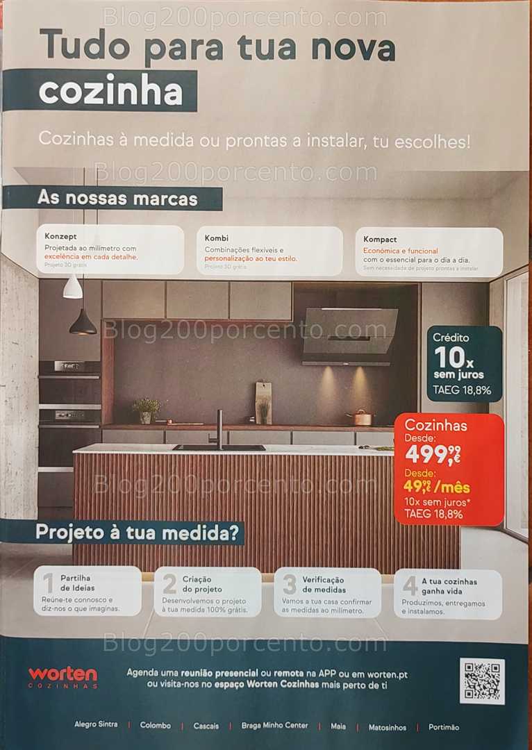 Antevisão Folheto WORTEN Especial Cozinha Promoções até 22 outubro