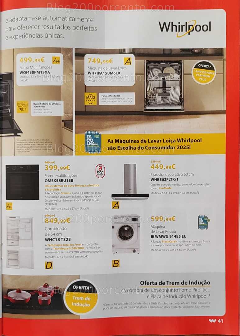 Antevisão Folheto WORTEN Especial Cozinha Promoções até 22 outubro