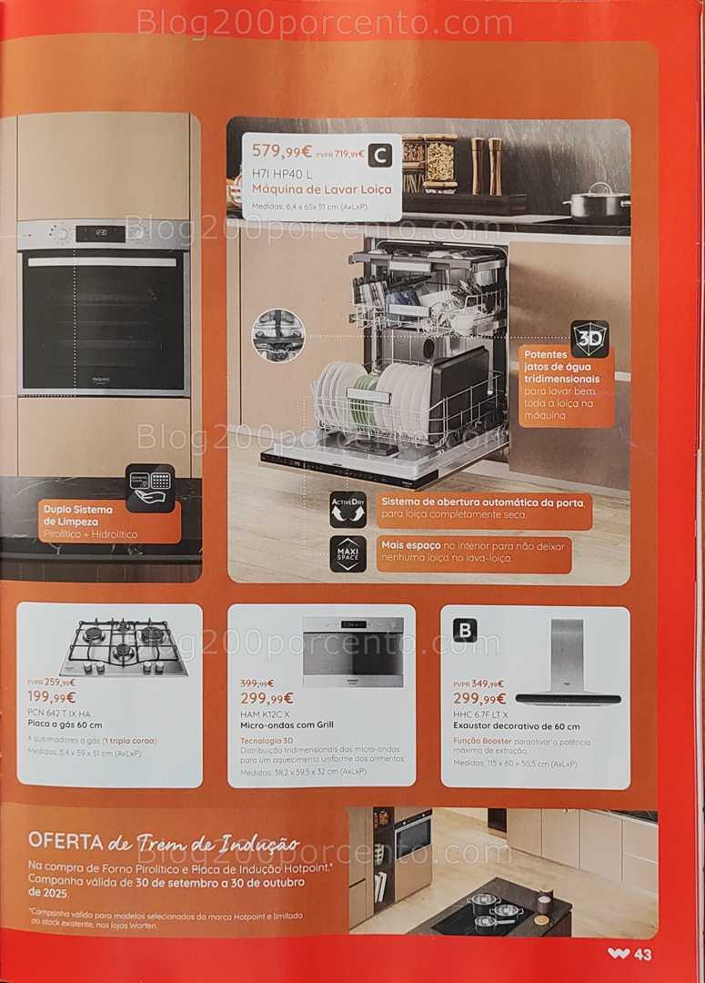 Antevisão Folheto WORTEN Especial Cozinha Promoções até 22 outubro