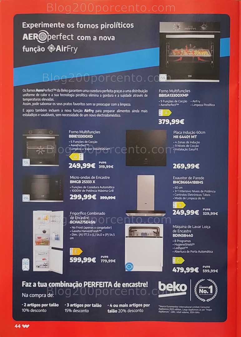 Antevisão Folheto WORTEN Especial Cozinha Promoções até 22 outubro