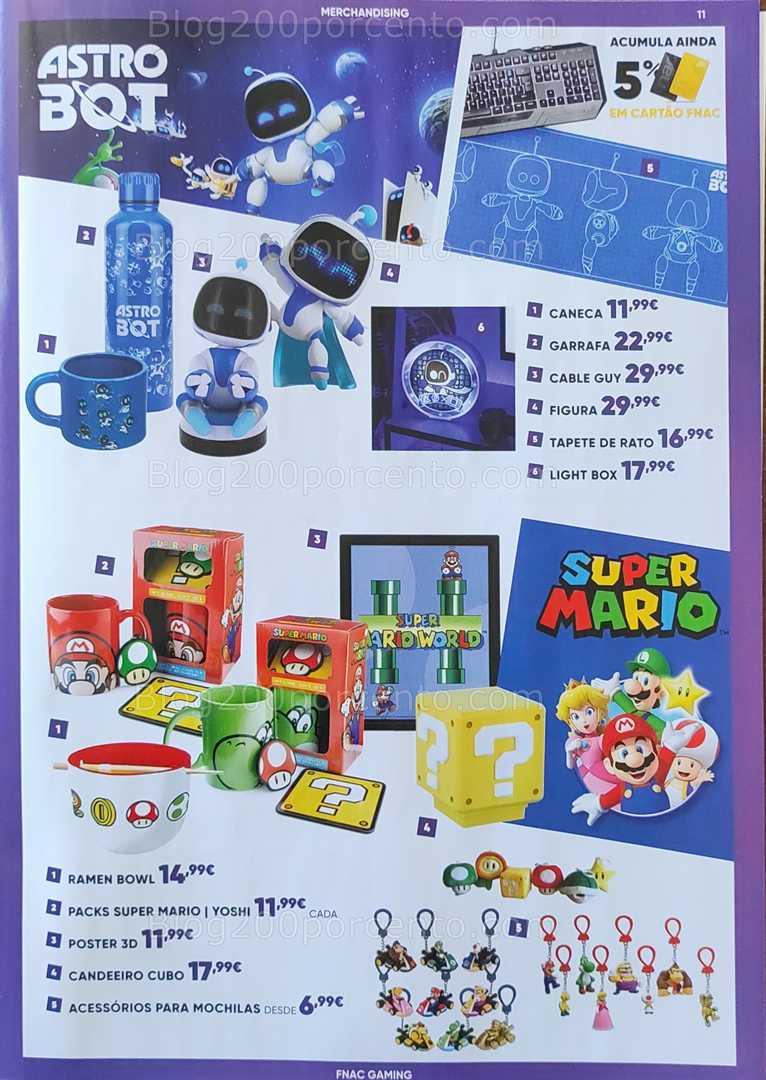 Antevisão Folheto FNAC Gaming Promoções até 23 outubro
