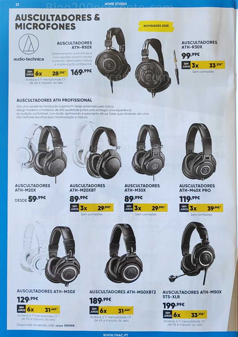 Antevisão Folheto FNAC Especial Instrumentos Musicais Promoções até 31 dezembro
