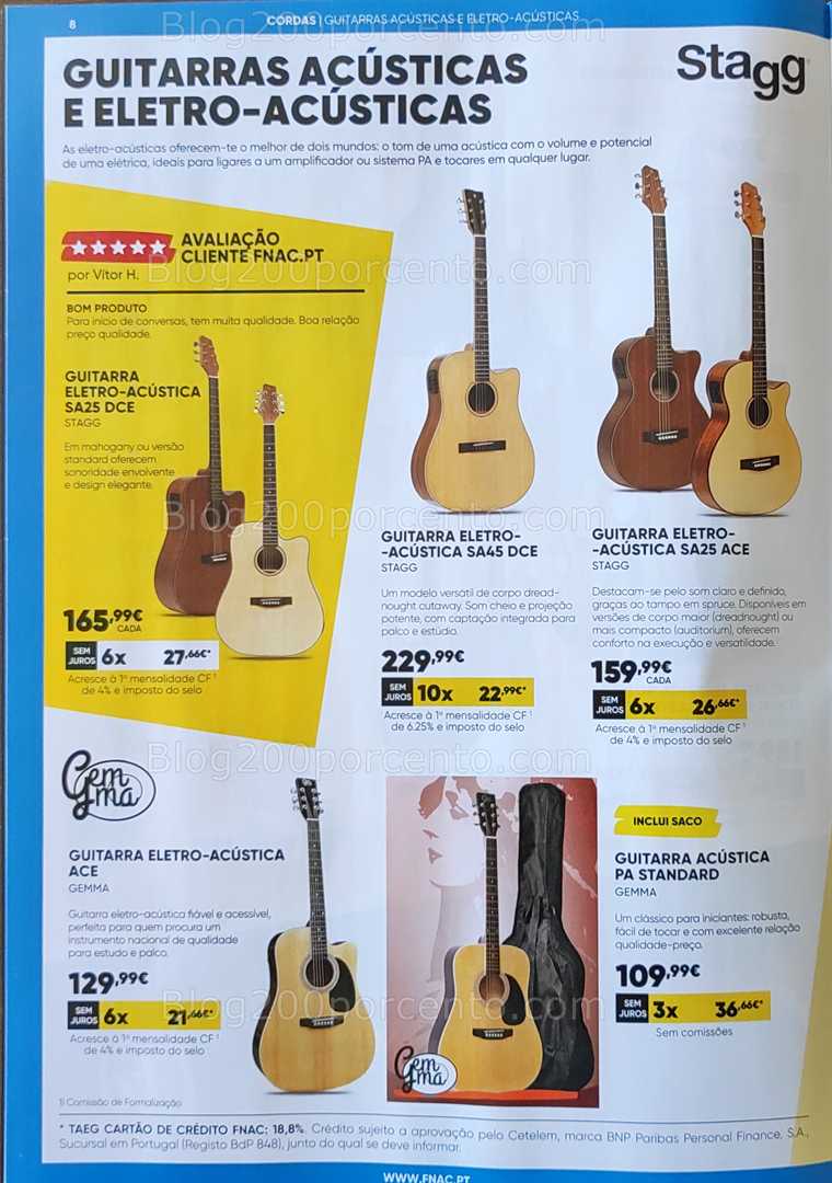 Antevisão Folheto FNAC Especial Instrumentos Musicais Promoções até 31 dezembro