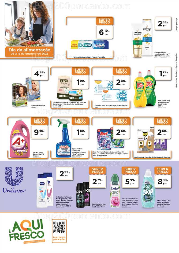 Antevisão Folheto AQUI É FRESCO Promoções de 8 a 19 outubro