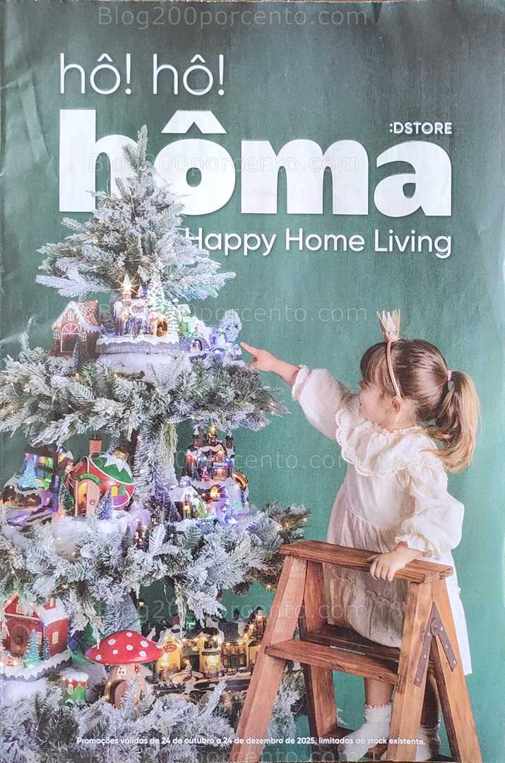 Antevisão Folheto HÔMA Natal Promoções de 24 outubro a 24 dezembro