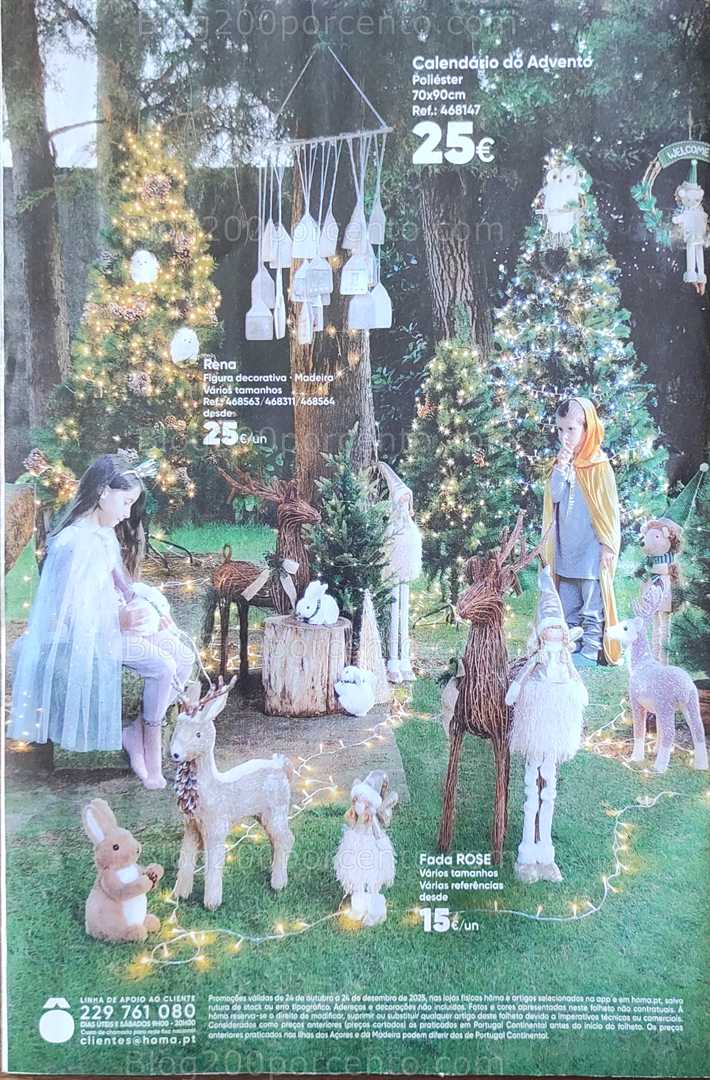 Antevisão Folheto HÔMA Natal Promoções de 24 outubro a 24 dezembro