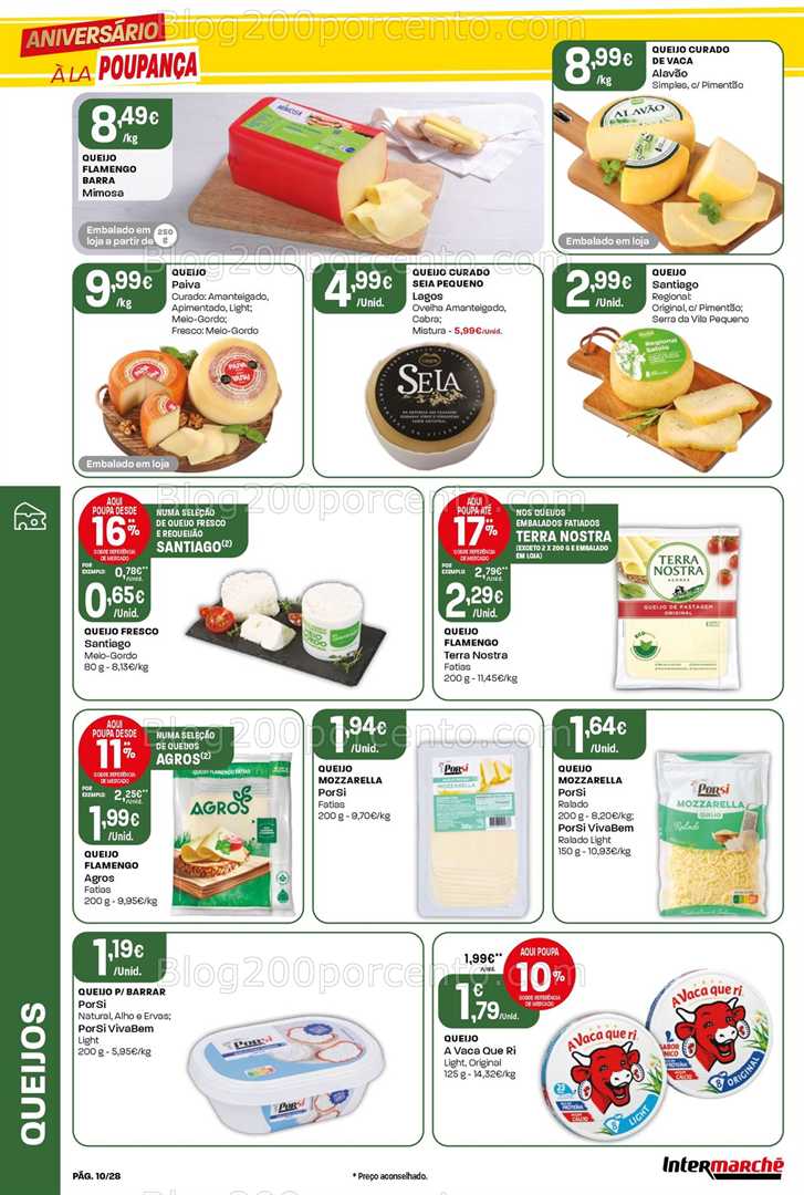 Antevisão Folheto INTERMARCHÉ Contact Promoções de 9 a 15 outubro