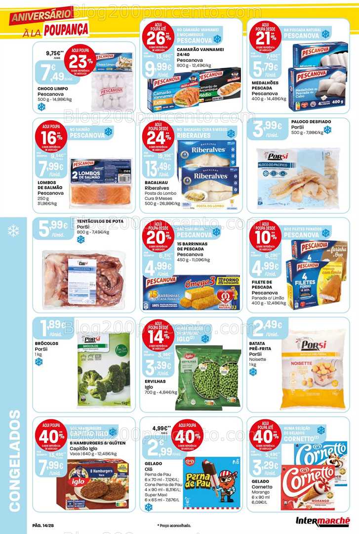 Antevisão Folheto INTERMARCHÉ Contact Promoções de 9 a 15 outubro