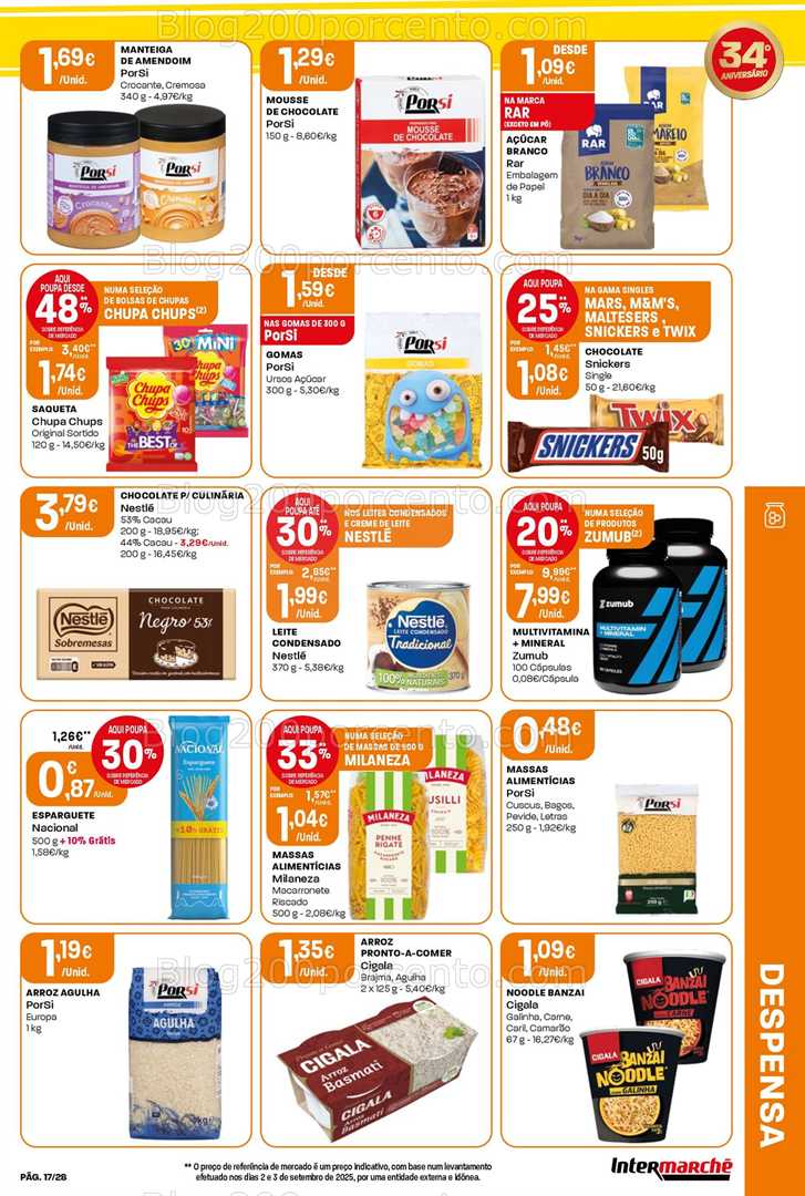 Antevisão Folheto INTERMARCHÉ Contact Promoções de 9 a 15 outubro