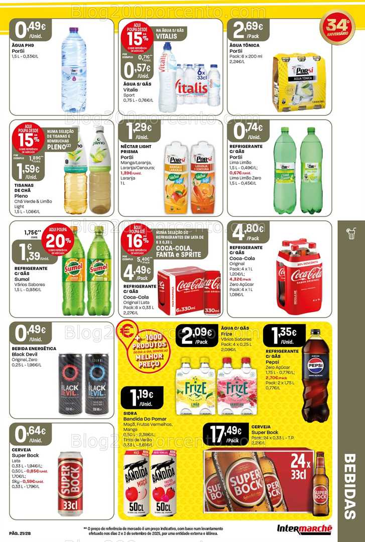 Antevisão Folheto INTERMARCHÉ Contact Promoções de 9 a 15 outubro
