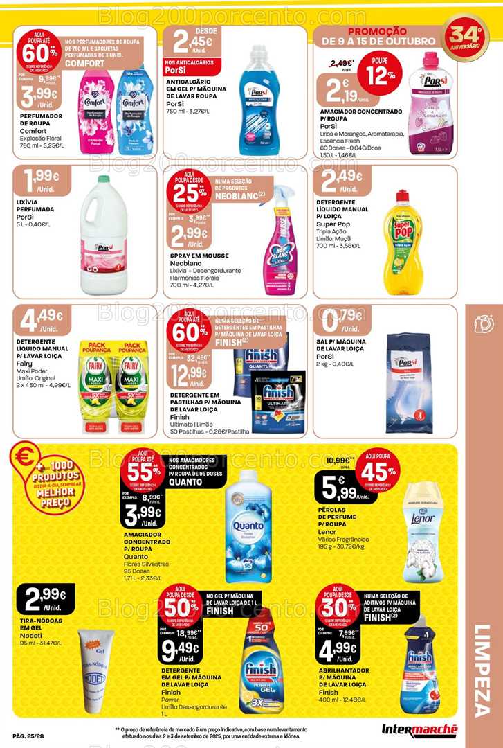 Antevisão Folheto INTERMARCHÉ Contact Promoções de 9 a 15 outubro