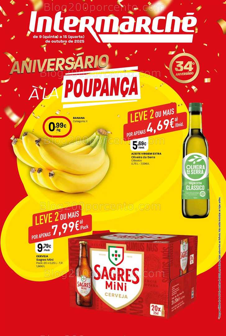 Antevisão Folheto INTERMARCHÉ Mini Promoções de 9 a 15 outubro