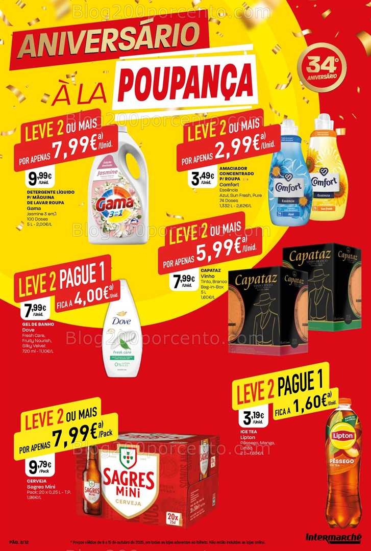 Antevisão Folheto INTERMARCHÉ Mini Promoções de 9 a 15 outubro