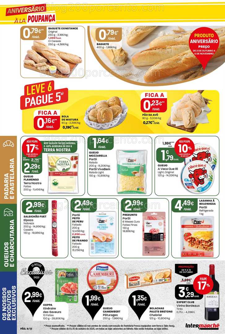 Antevisão Folheto INTERMARCHÉ Mini Promoções de 9 a 15 outubro
