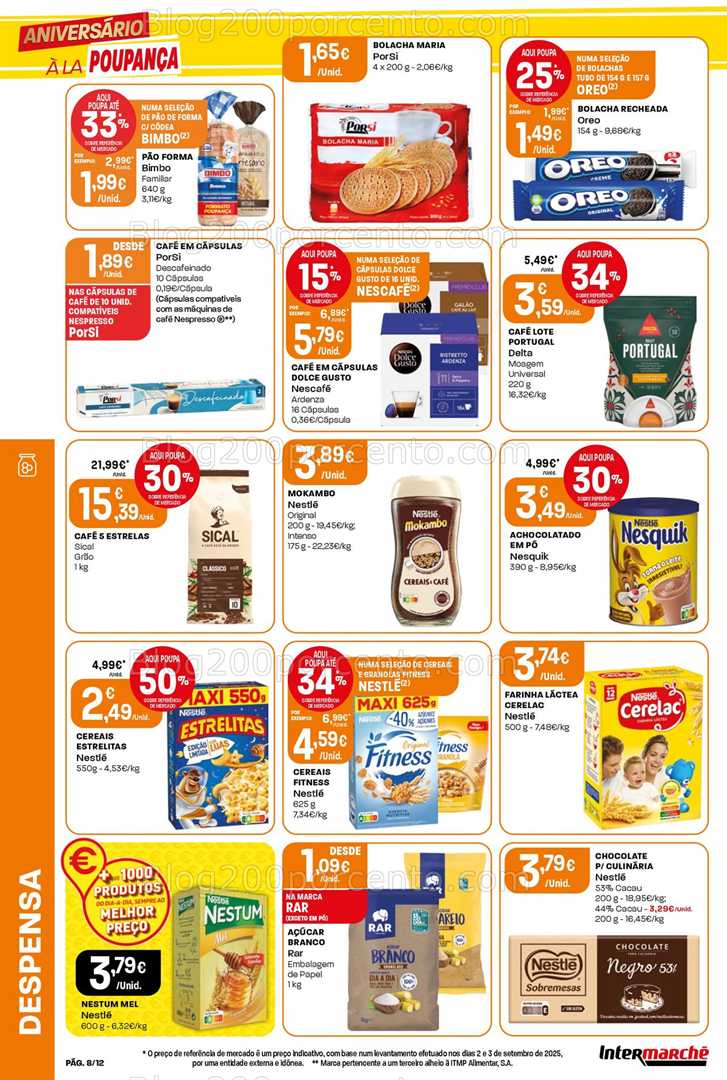 Antevisão Folheto INTERMARCHÉ Mini Promoções de 9 a 15 outubro