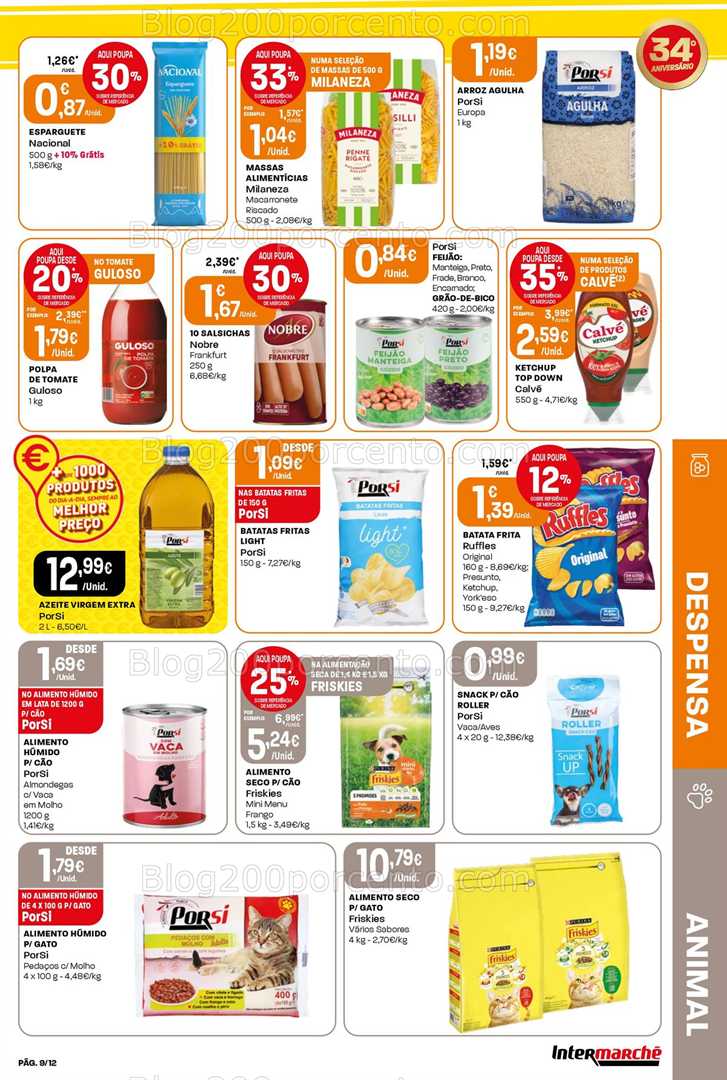 Antevisão Folheto INTERMARCHÉ Mini Promoções de 9 a 15 outubro