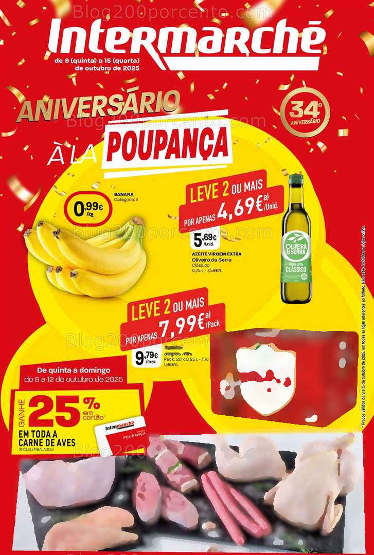Antevisão Folheto INTERMARCHÉ Super Promoções de 9 a 15 outubro