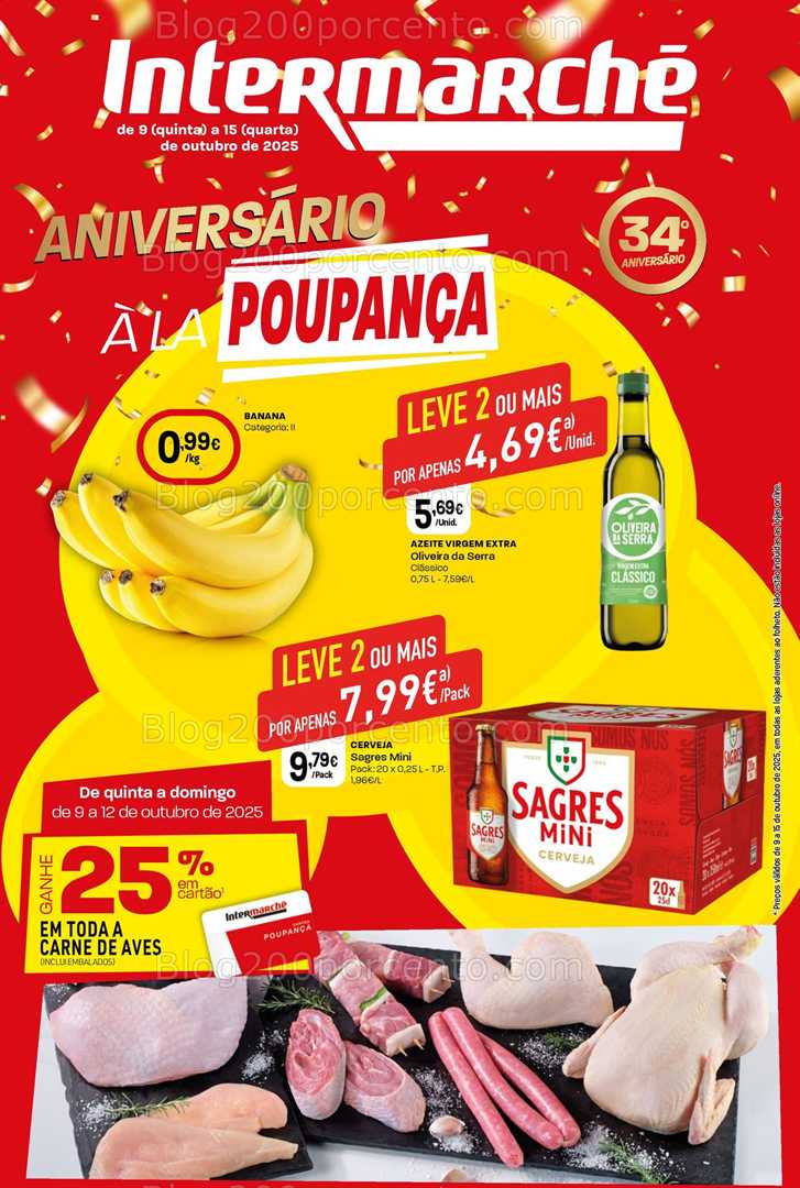 Antevisão Folheto INTERMARCHÉ Super Promoções de 9 a 15 outubro
