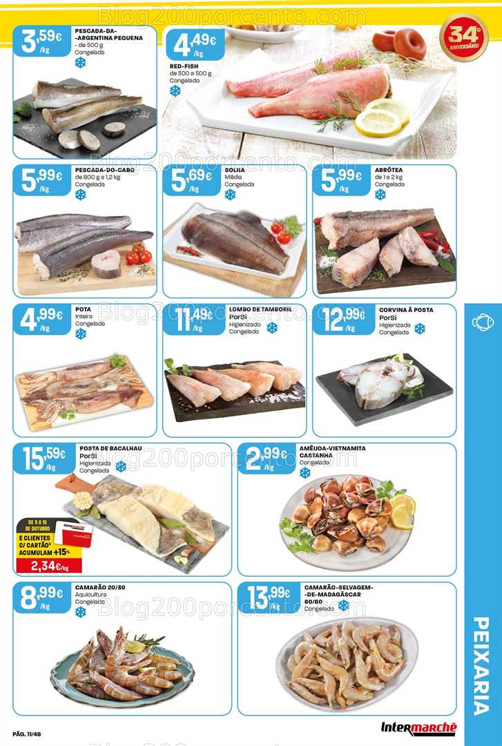 Antevisão Folheto INTERMARCHÉ Super Promoções de 9 a 15 outubro