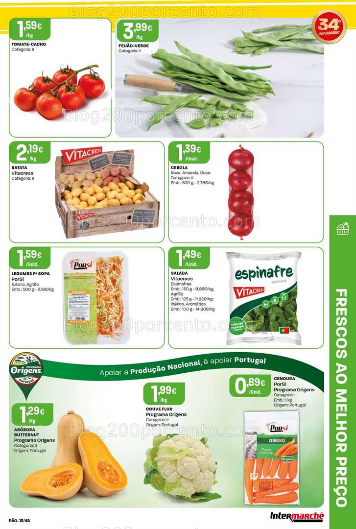 Antevisão Folheto INTERMARCHÉ Super Promoções de 9 a 15 outubro