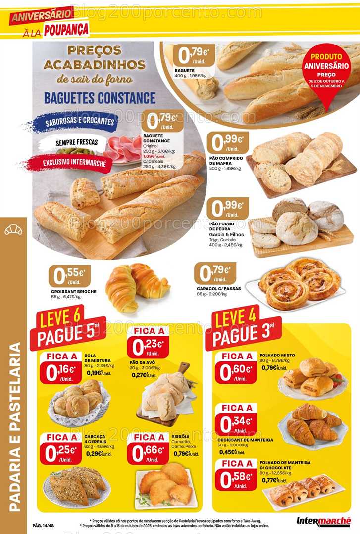 Antevisão Folheto INTERMARCHÉ Super Promoções de 9 a 15 outubro