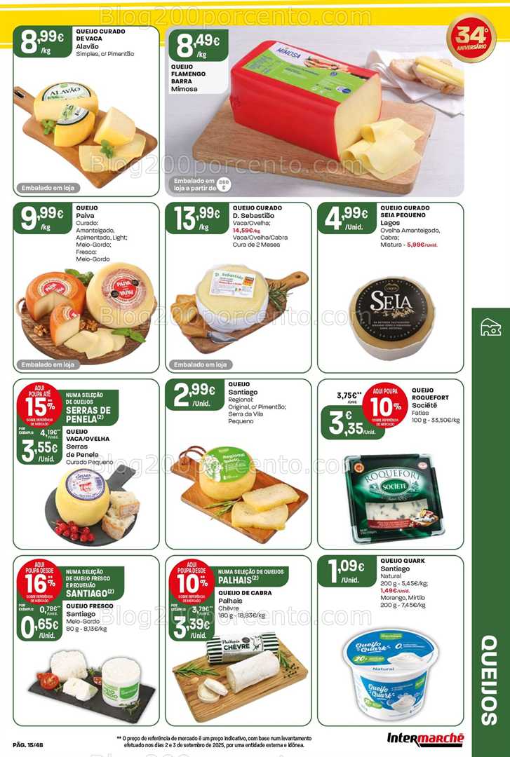 Antevisão Folheto INTERMARCHÉ Super Promoções de 9 a 15 outubro