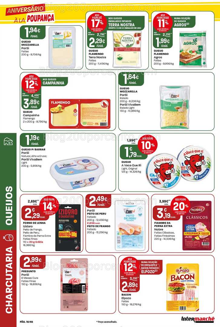 Antevisão Folheto INTERMARCHÉ Super Promoções de 9 a 15 outubro