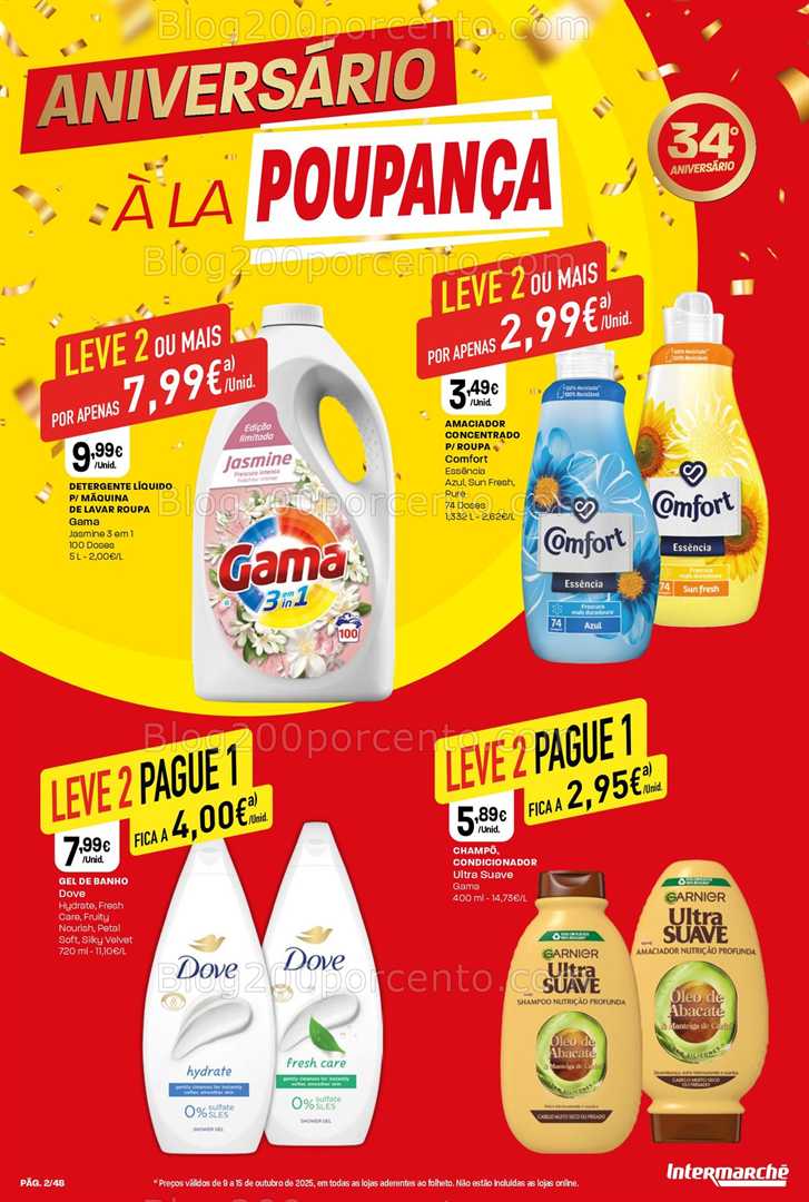 Antevisão Folheto INTERMARCHÉ Super Promoções de 9 a 15 outubro