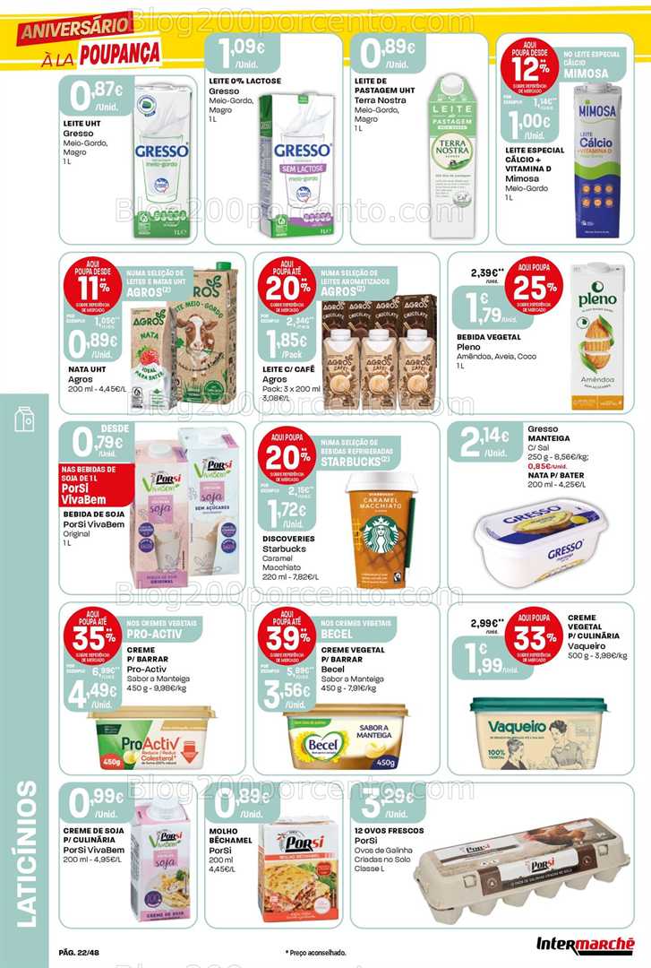 Antevisão Folheto INTERMARCHÉ Super Promoções de 9 a 15 outubro