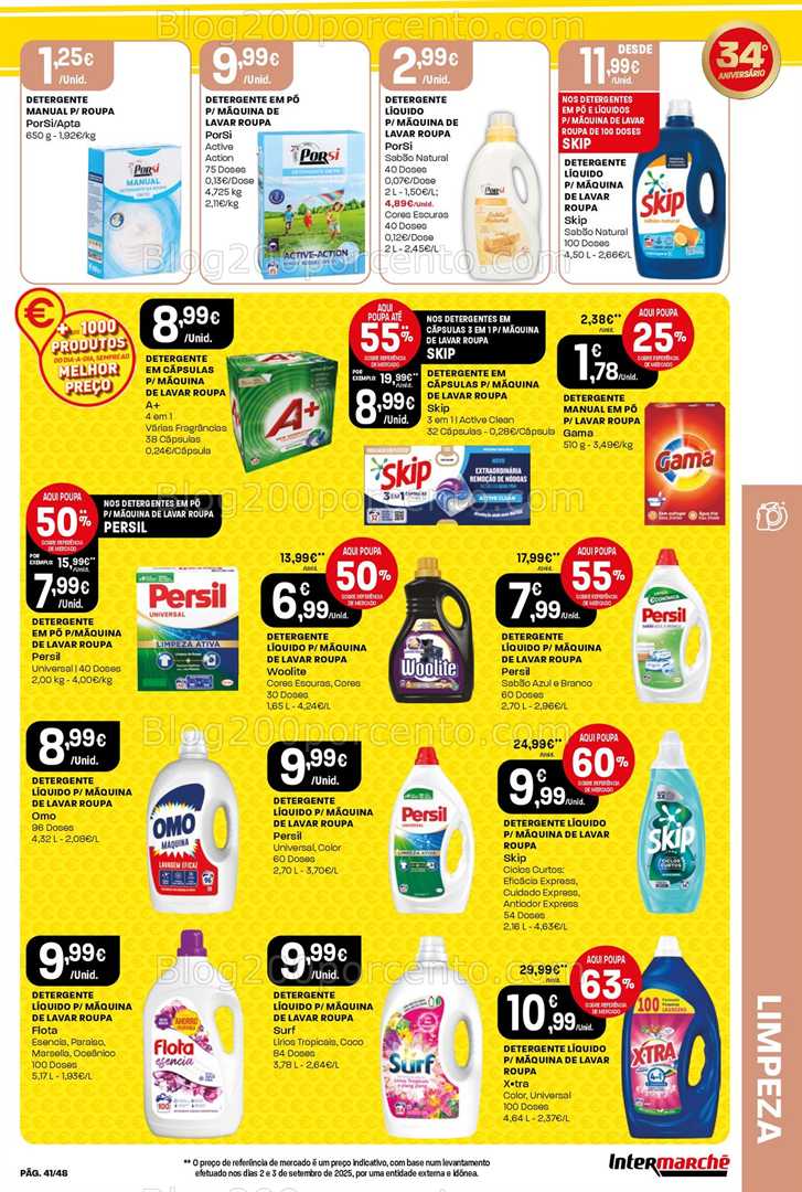 Antevisão Folheto INTERMARCHÉ Super Promoções de 9 a 15 outubro