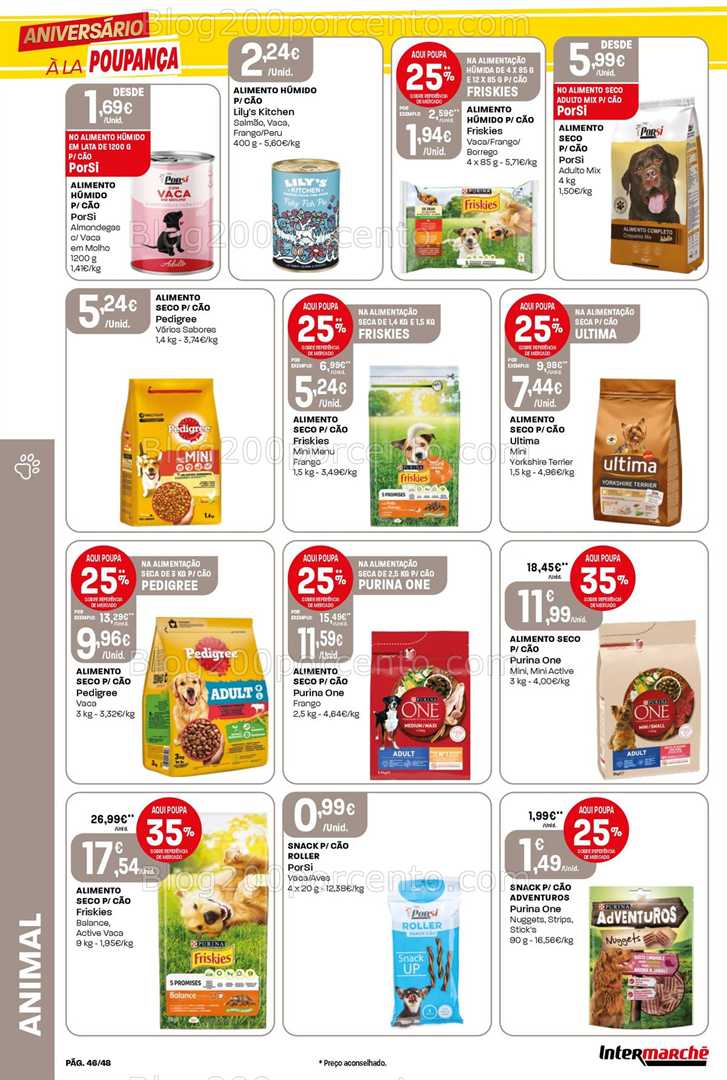 Antevisão Folheto INTERMARCHÉ Super Promoções de 9 a 15 outubro