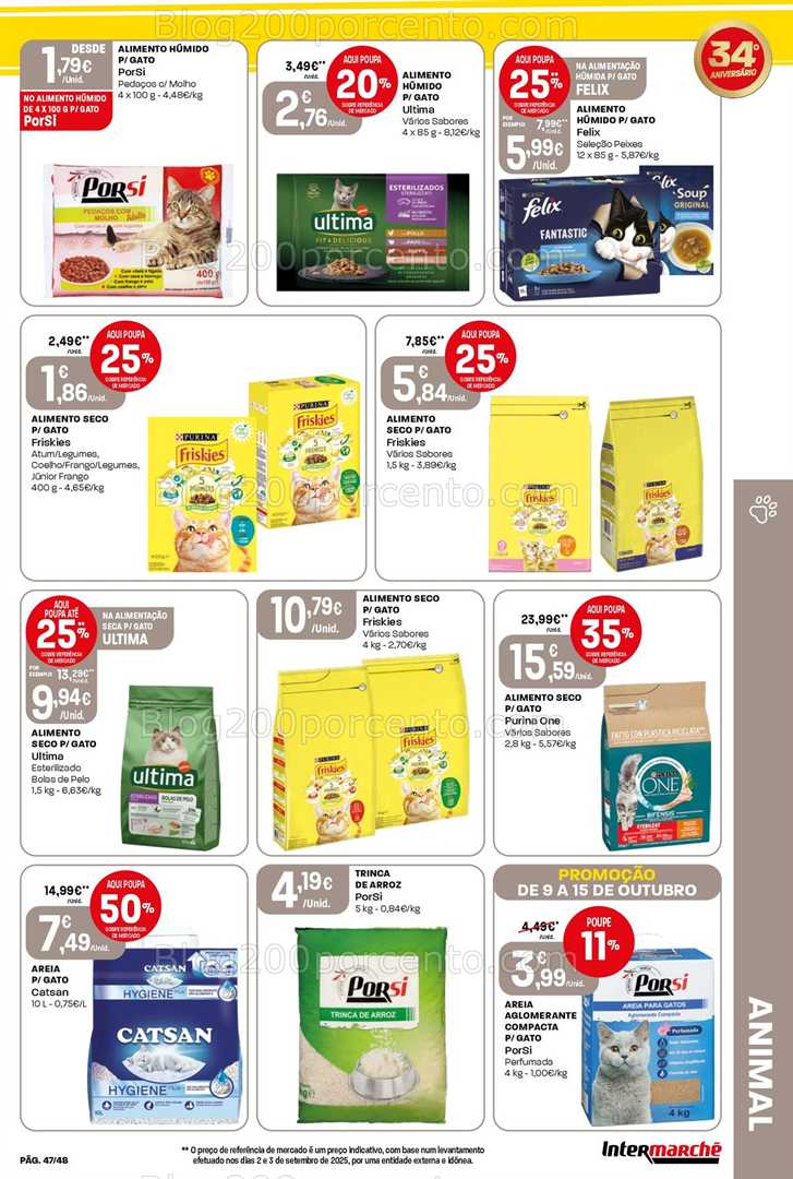Antevisão Folheto INTERMARCHÉ Super Promoções de 9 a 15 outubro