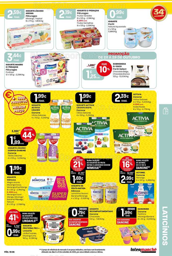 Antevisão Folheto INTERMARCHÉ Contact Promoções de 23 a 29 outubro