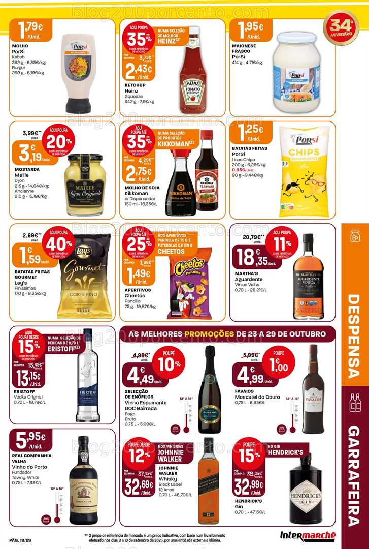 Antevisão Folheto INTERMARCHÉ Contact Promoções de 23 a 29 outubro