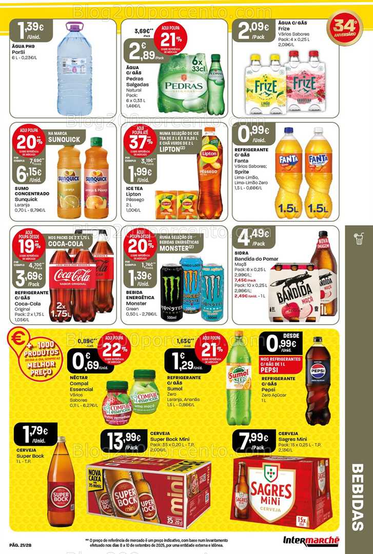 Antevisão Folheto INTERMARCHÉ Contact Promoções de 23 a 29 outubro